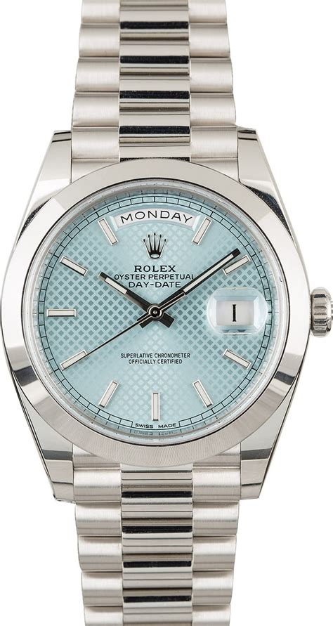 rolex president ice blue|rolex datejust ice blue.